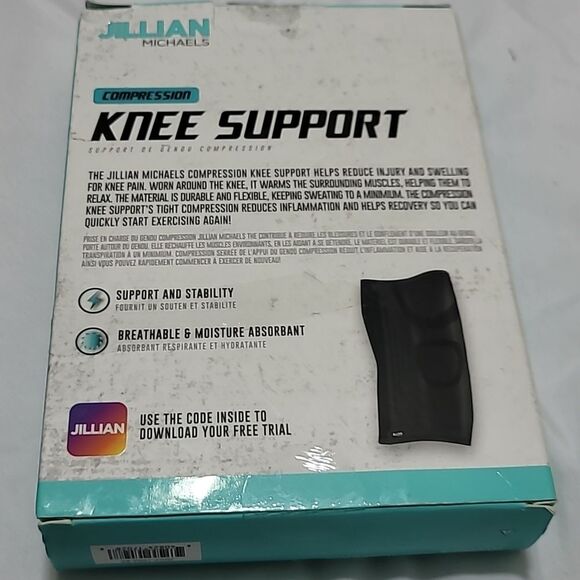 1730  JILLIAN MICHAELS Knee Support NWB - Picture 3 of 7